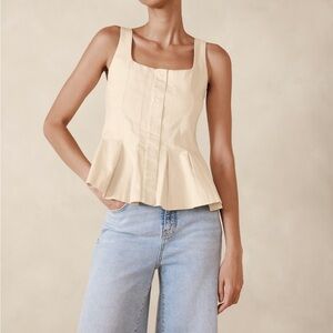 Denim bustiers top from Banana Republic